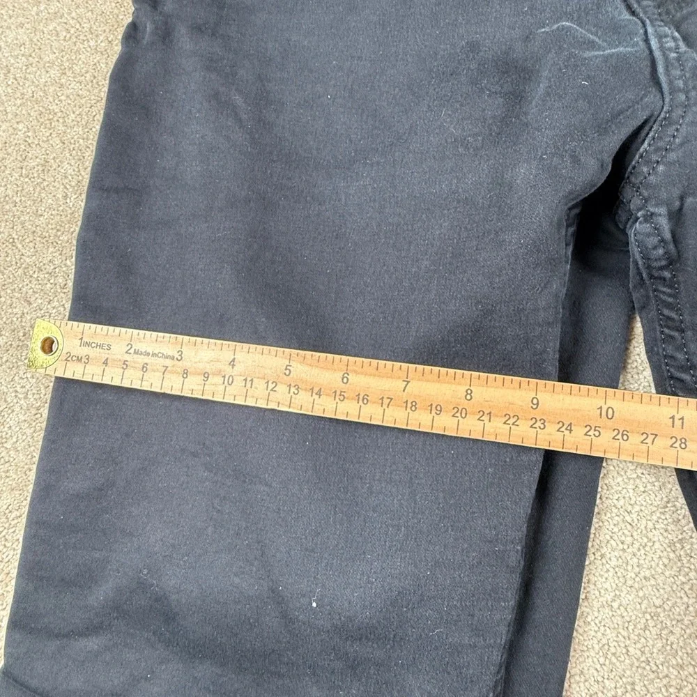 Banana Republic Traveler Pants Mens 38x32 Slim Fit Black Five Pocket Chino Jean